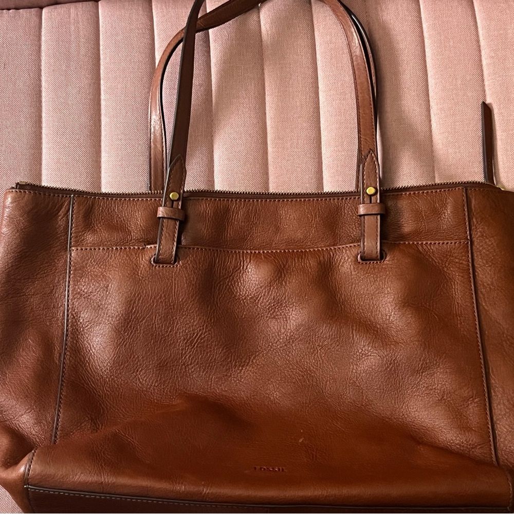 Fossil Rachel Leather Tote